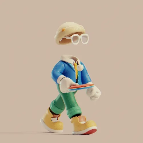 Invisible Friends 3D #2873
