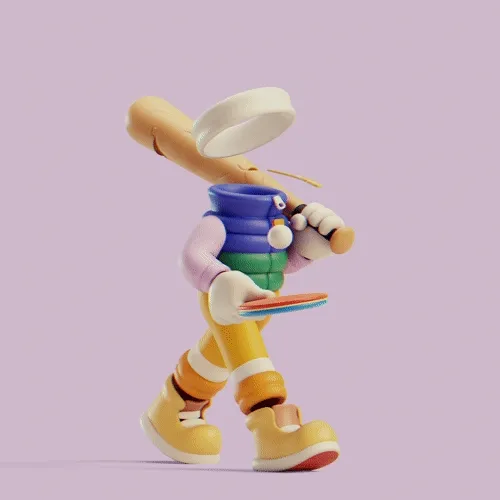 Invisible Friends 3D #4255