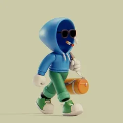 Invisible Friends 3D #956