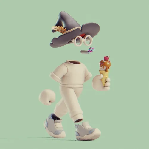 Invisible Friends 3D #2681