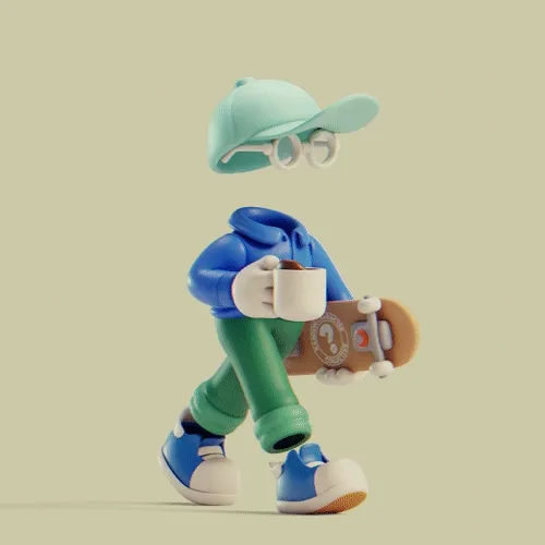 Invisible Friends 3D #4257