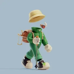 Invisible Friends 3D #976