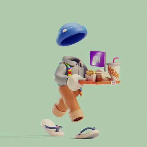 3d Invisible Friends logo