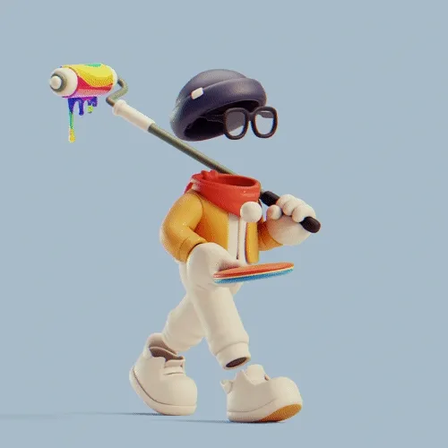 Invisible Friends 3D #3833