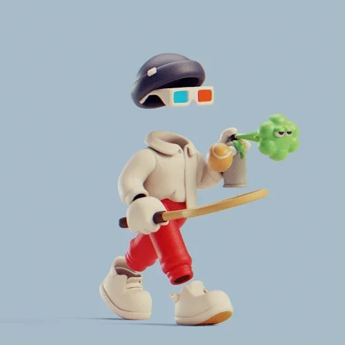 3d Invisible Friends