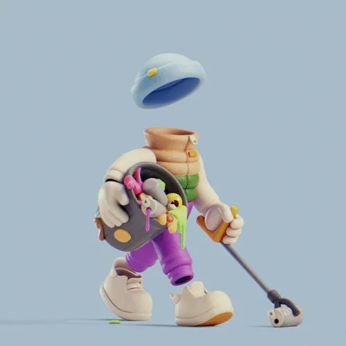 Invisible Friends 3D #4747
