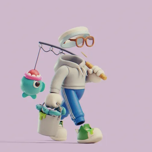 Invisible Friends 3D #4463