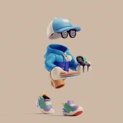Invisible Friends 3D #3991
