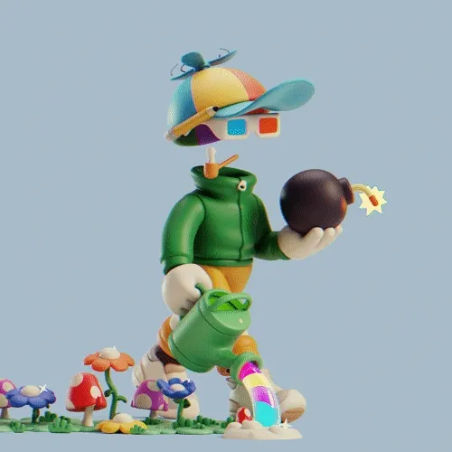 3d Invisible Friends