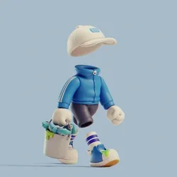 Invisible Friends 3D #1270