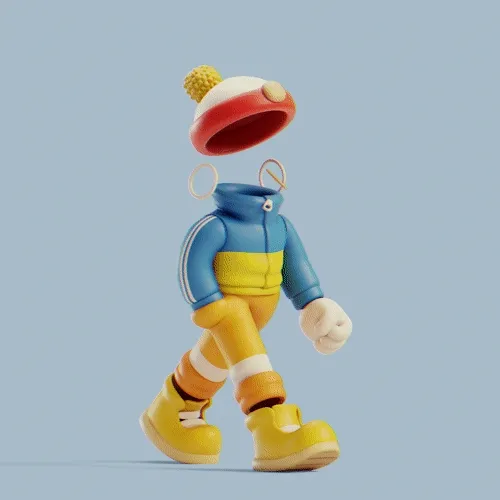 Invisible Friends 3D #1810