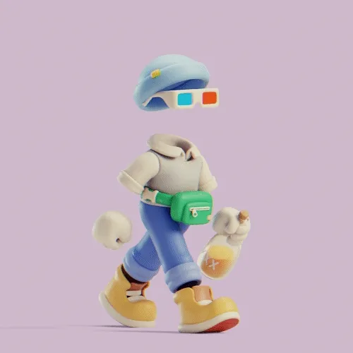 3d Invisible Friends