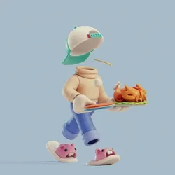 Invisible Friends 3D #4625