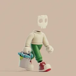 Invisible Friends 3D #1215