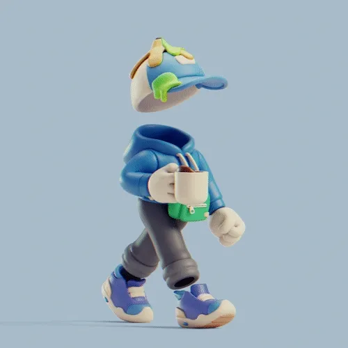 3d Invisible Friends