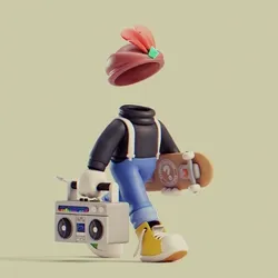 Invisible Friends 3D #871