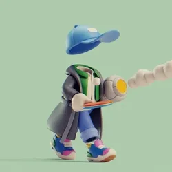 Invisible Friends 3D #3733