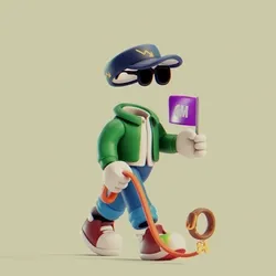 Invisible Friends 3D #1913