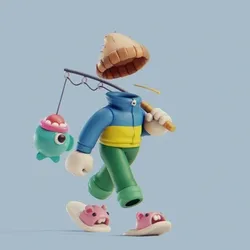 Invisible Friends 3D #65