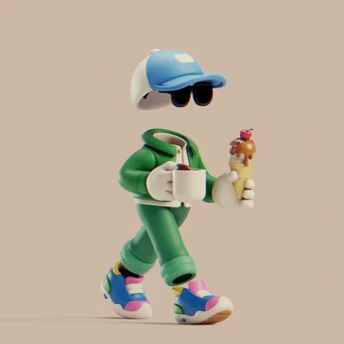 3d Invisible Friends