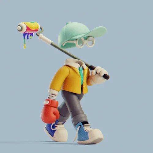 3d Invisible Friends