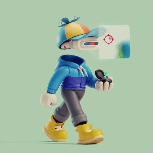 3d Invisible Friends