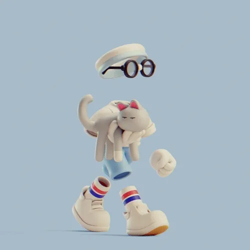 3d Invisible Friends