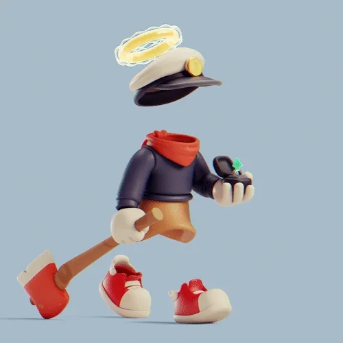 Invisible Friends 3D #107
