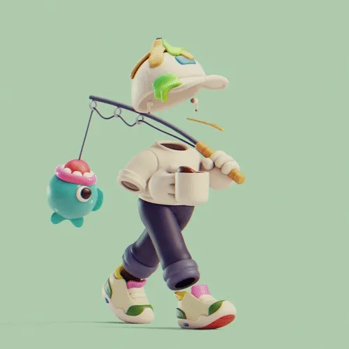 Invisible Friends 3D #3640