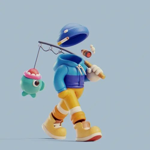 Invisible Friends 3D #512