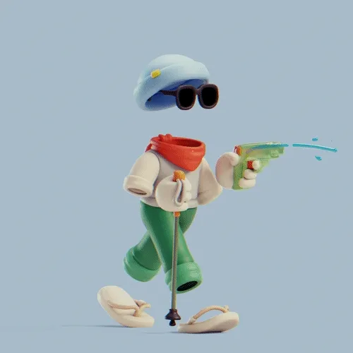 Invisible Friends 3D #3377
