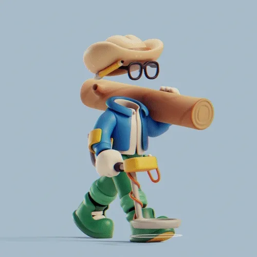 Invisible Friends 3D #2816