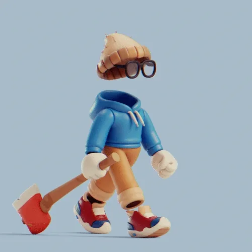Invisible Friends 3D #3395