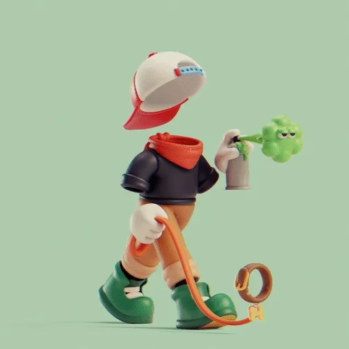 3d Invisible Friends