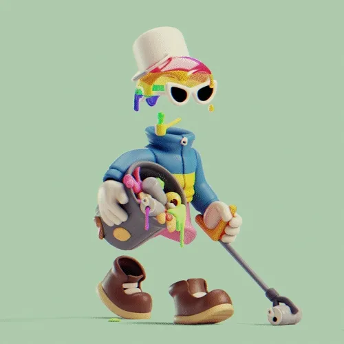 3d Invisible Friends