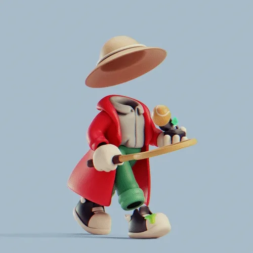 Invisible Friends 3D #4993