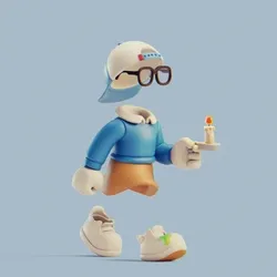 Invisible Friends 3D #526