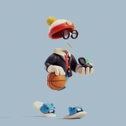 Invisible Friends 3D #1245