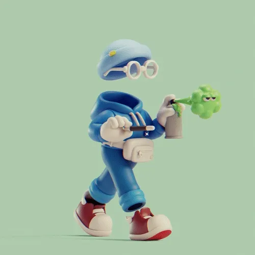 Invisible Friends 3D #1248
