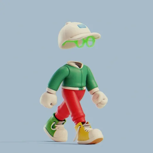 Invisible Friends 3D #3892