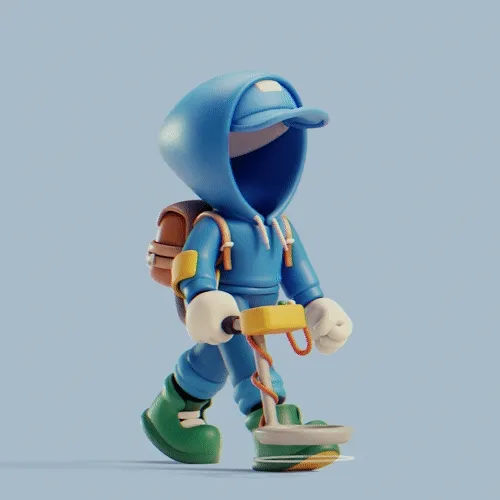 Invisible Friends 3D #3001
