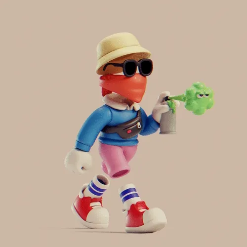 3d Invisible Friends