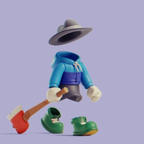 Invisible Friends 3D #3158