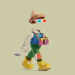Invisible Friends 3D #4600