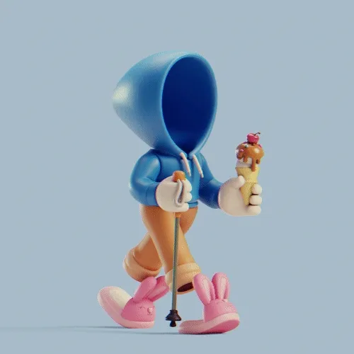 3d Invisible Friends