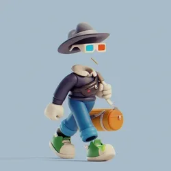 Invisible Friends 3D #2100
