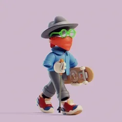 Invisible Friends 3D #4225