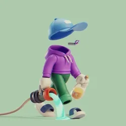 Invisible Friends 3D #4841