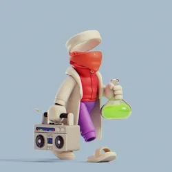 Invisible Friends 3D #573