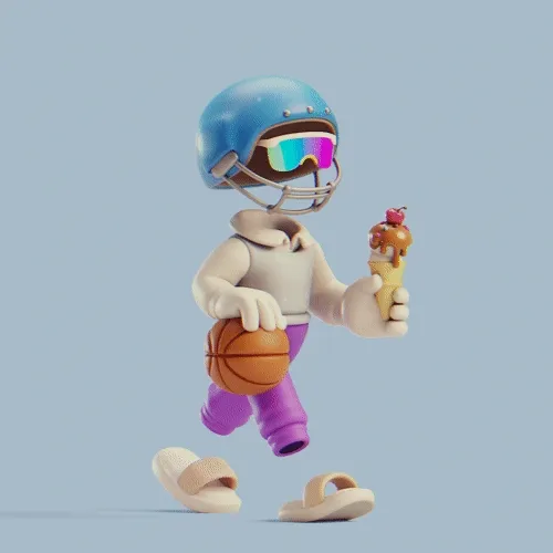 Invisible Friends 3D #2099